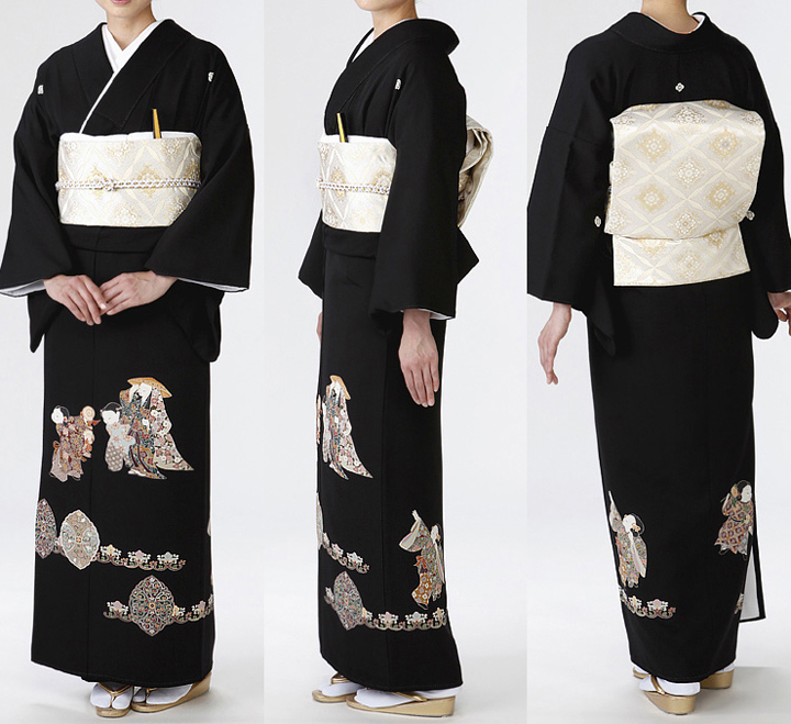 留袖並び画像