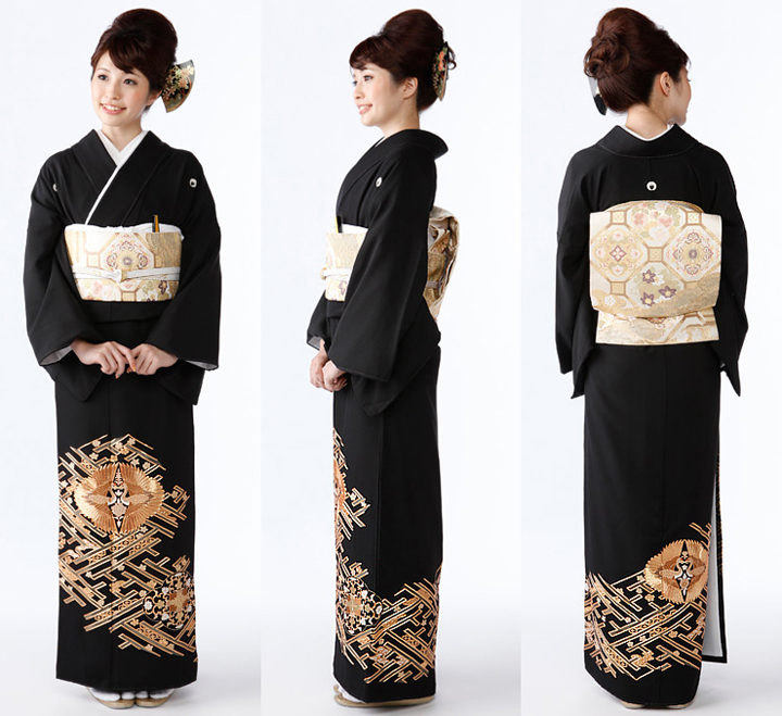 留袖並び画像