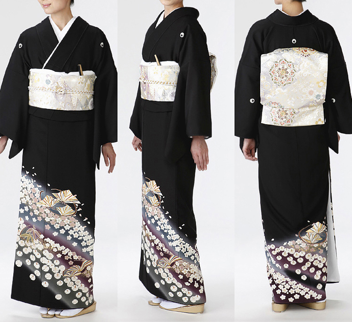 留袖並び画像