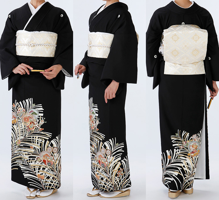留袖並び画像