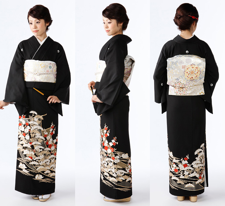 留袖並び画像