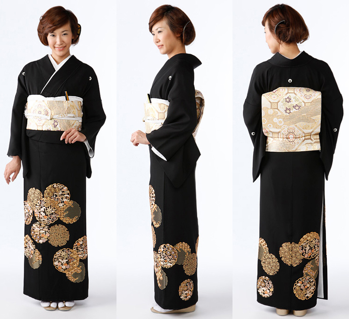 留袖並び画像