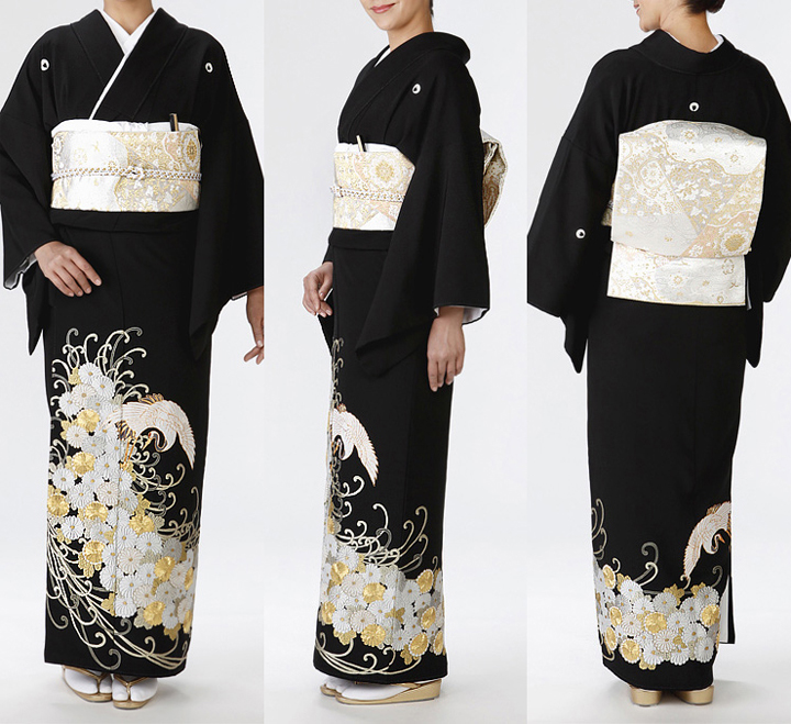 留袖並び画像