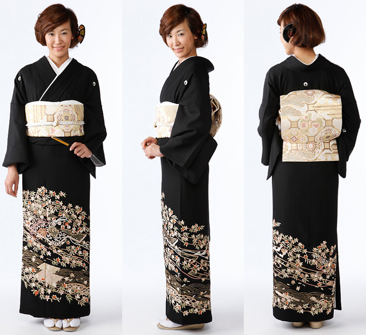 留袖並び画像