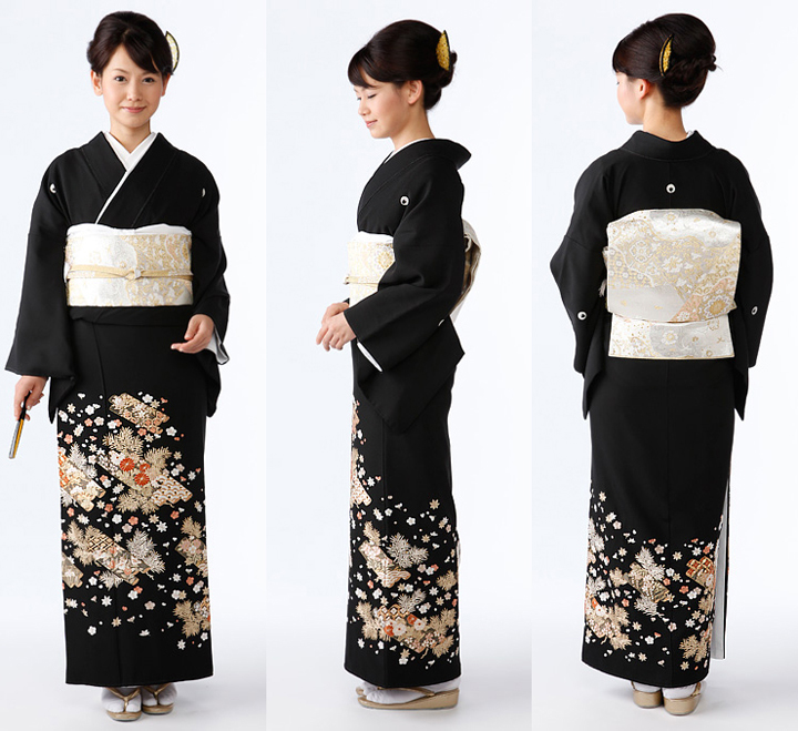 留袖並び画像