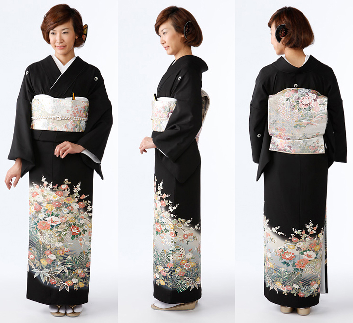 留袖並び画像