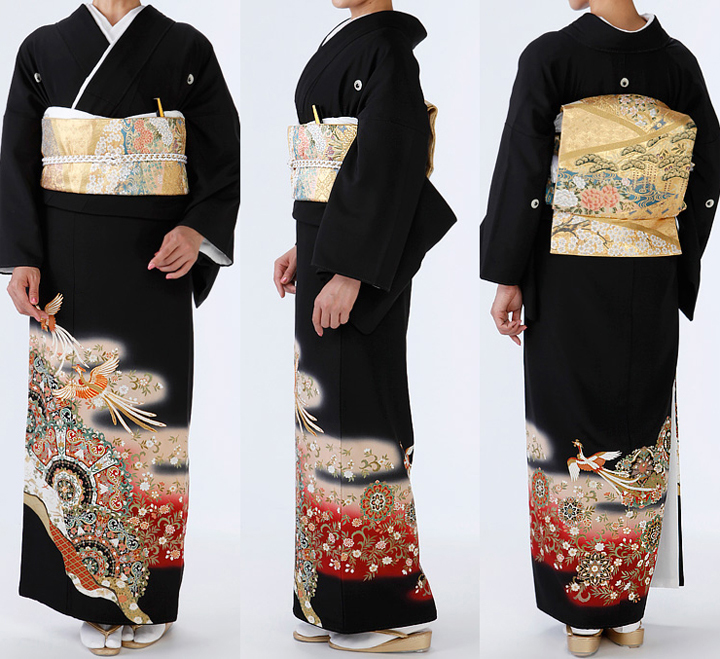留袖並び画像