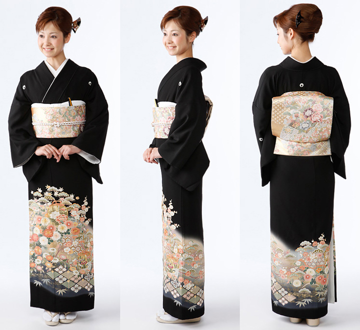 留袖並び画像