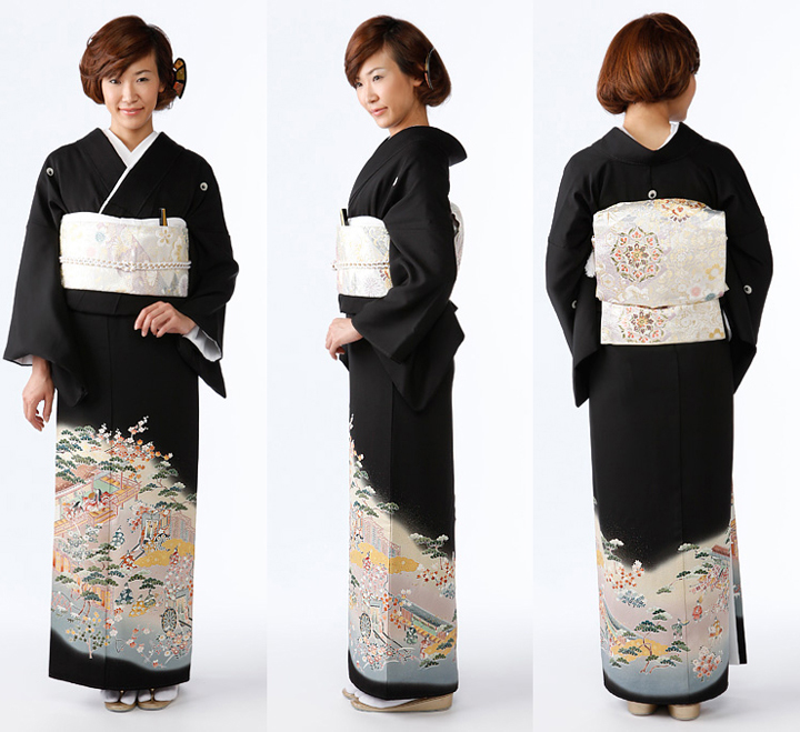 留袖並び画像