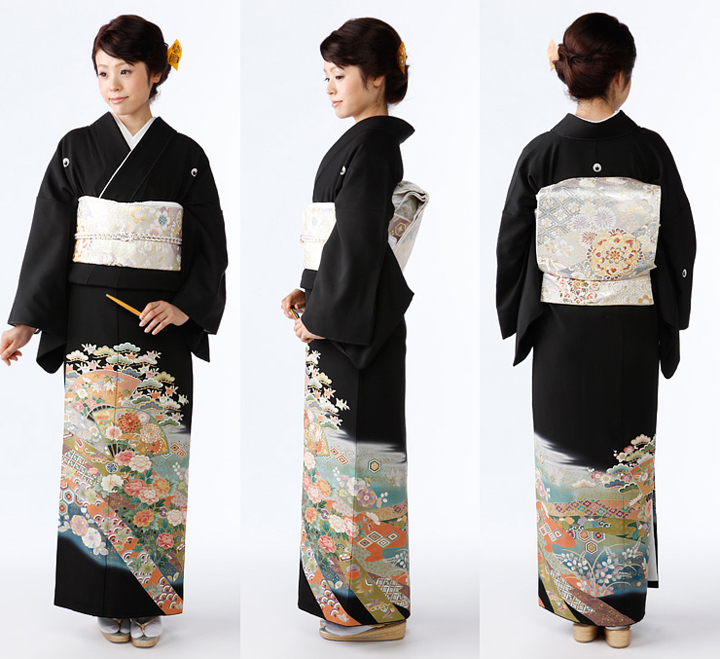 留袖並び画像