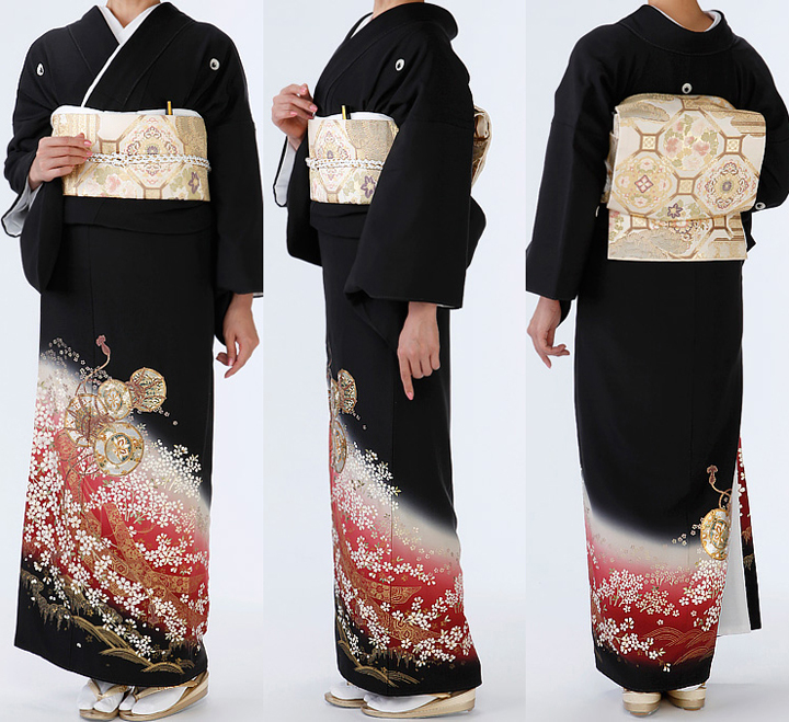 留袖並び画像