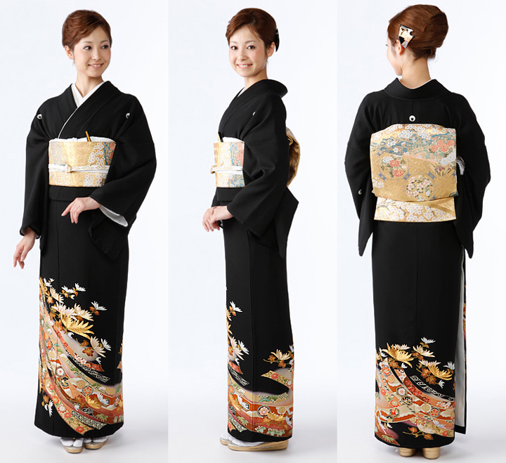 留袖並び画像