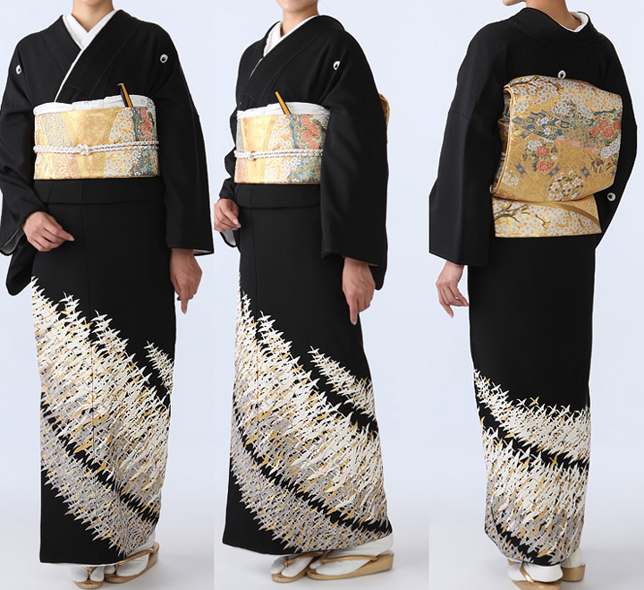 留袖並び画像