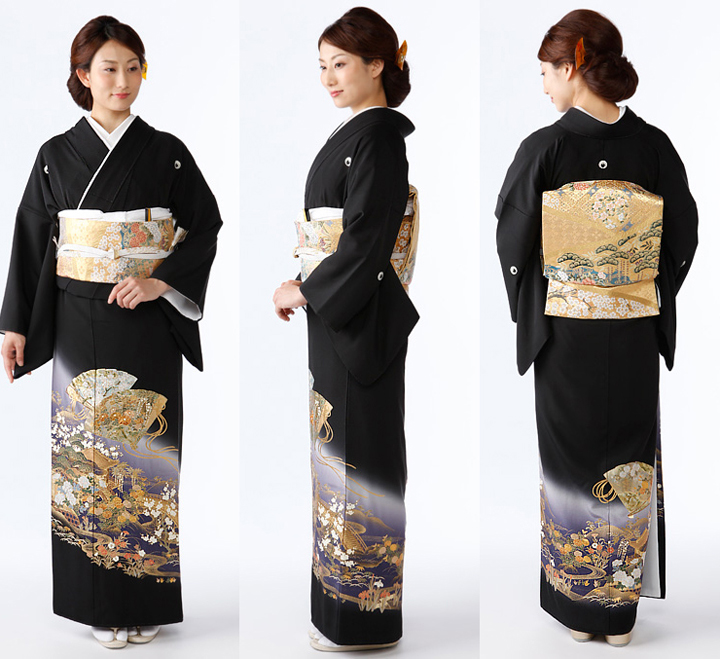 留袖並び画像