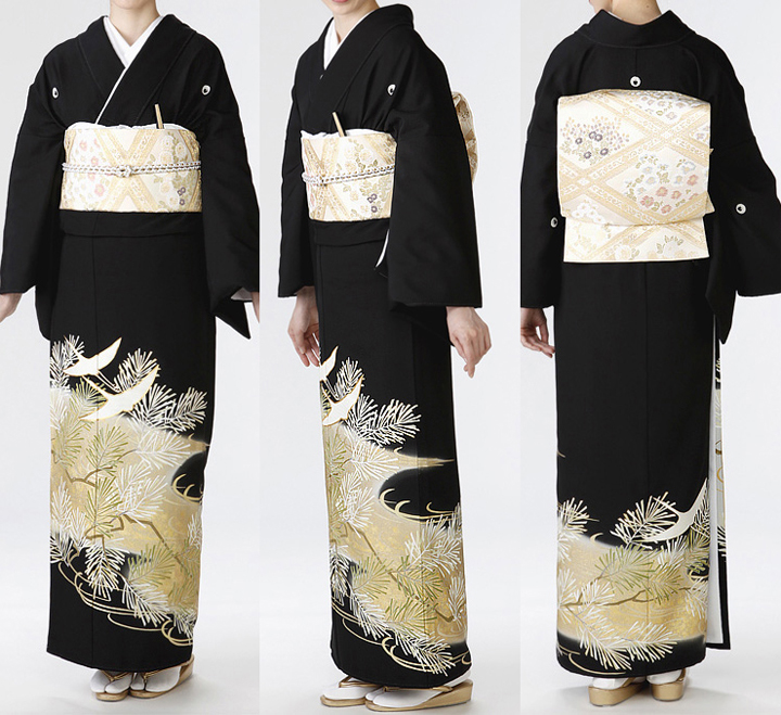 留袖並び画像