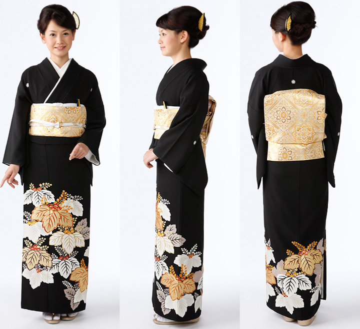 留袖並び画像