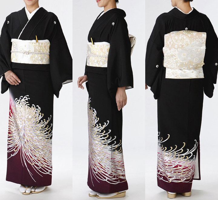 留袖並び画像