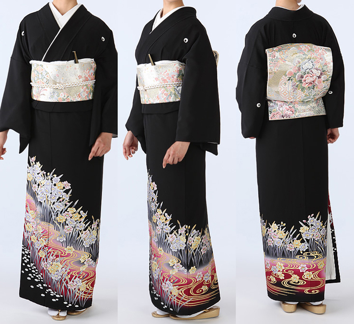 留袖並び画像