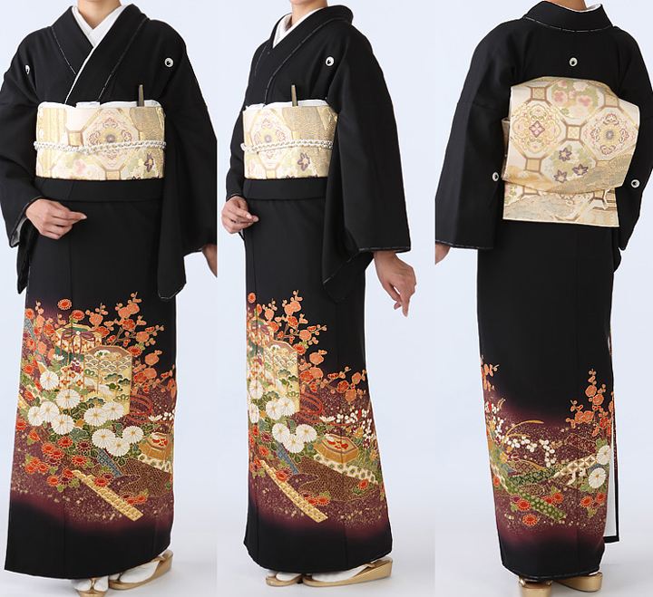 留袖並び画像