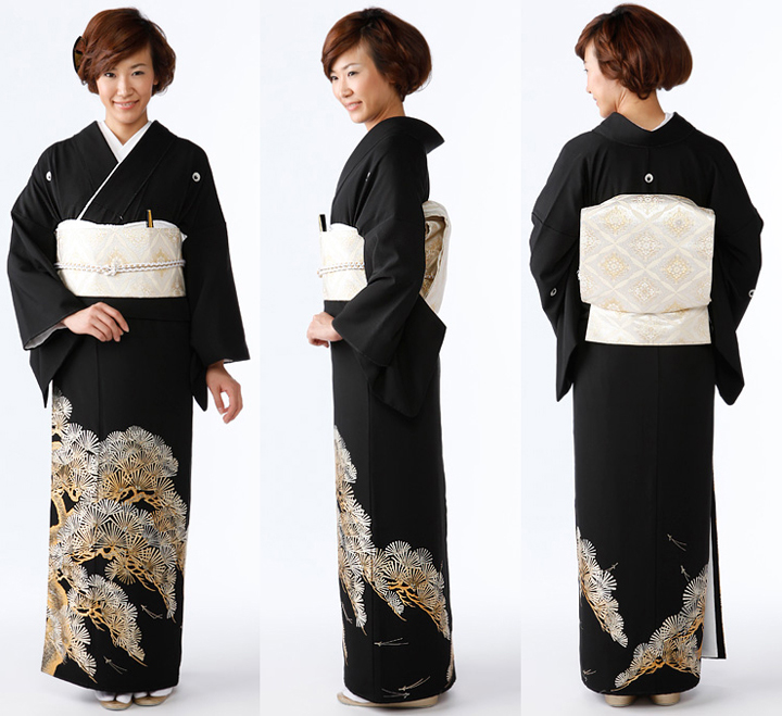 留袖並び画像