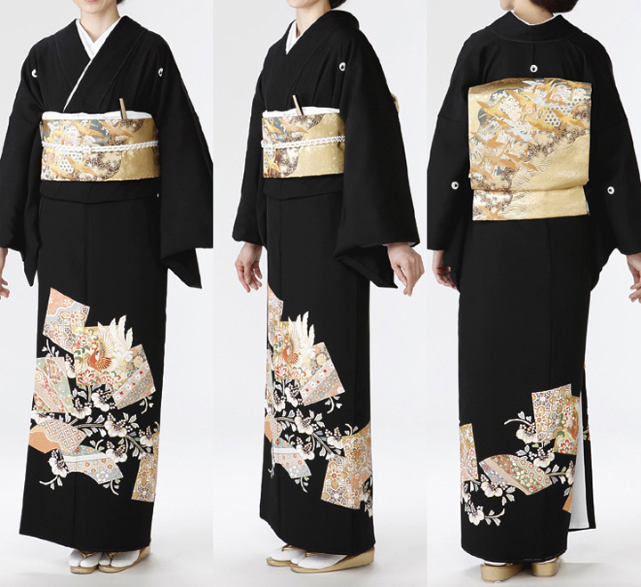 留袖並び画像