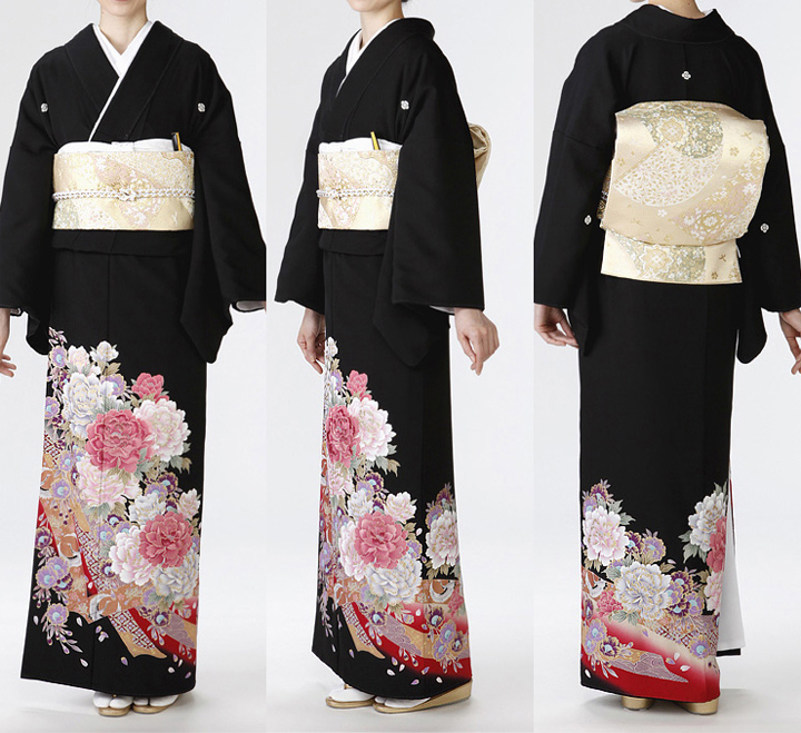 留袖並び画像