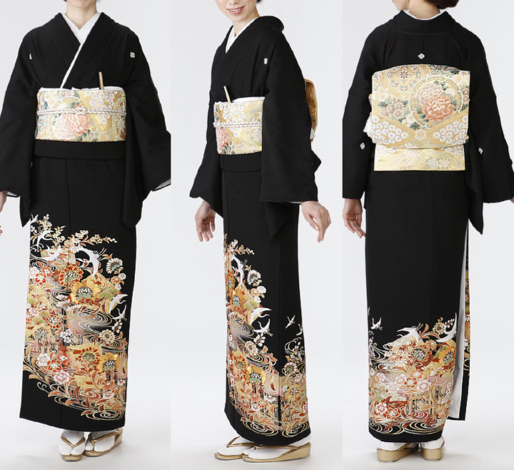 留袖並び画像