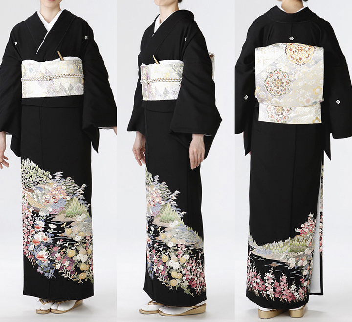 留袖並び画像
