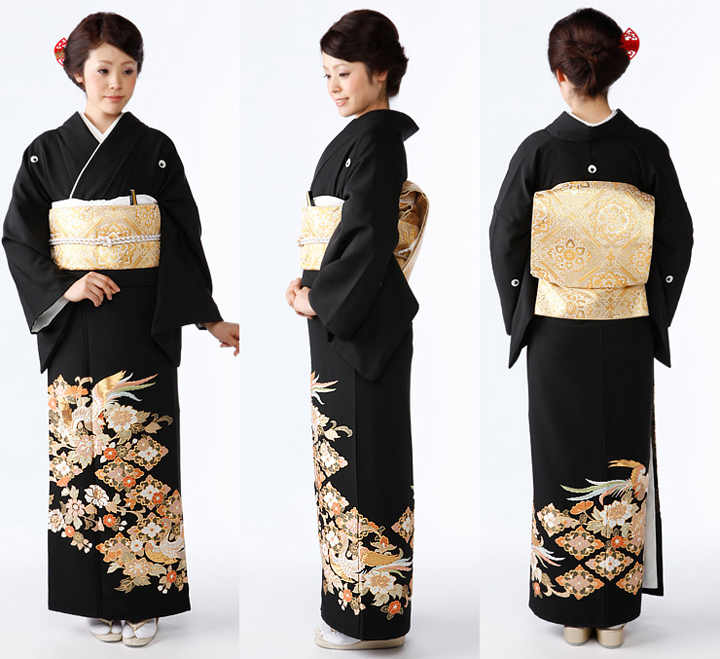 留袖並び画像
