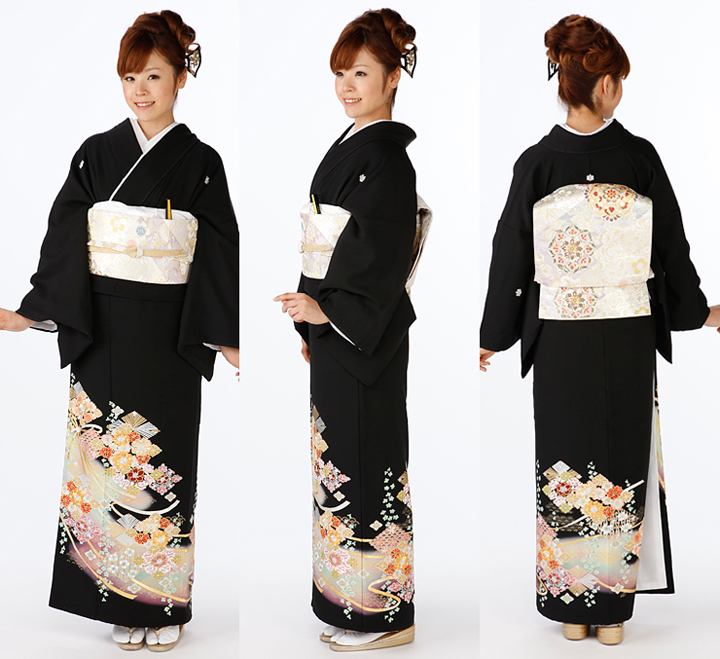 留袖並び画像