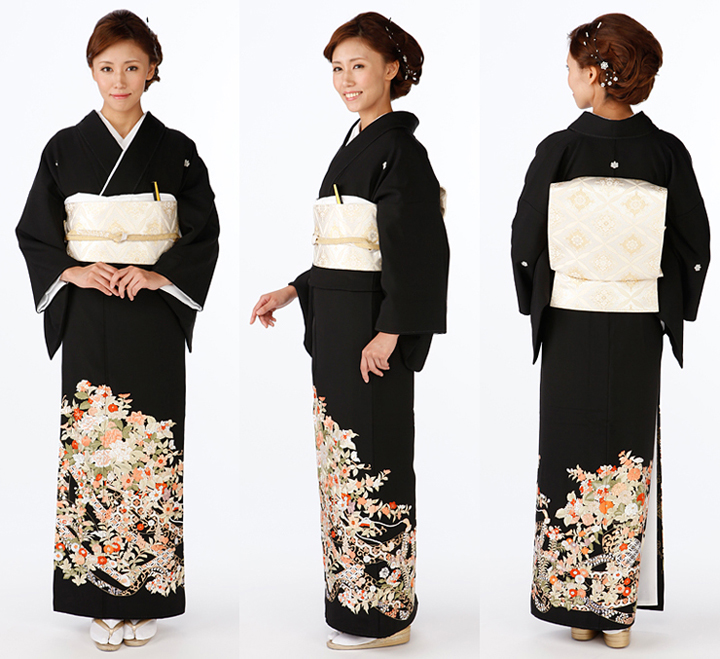 留袖並び画像