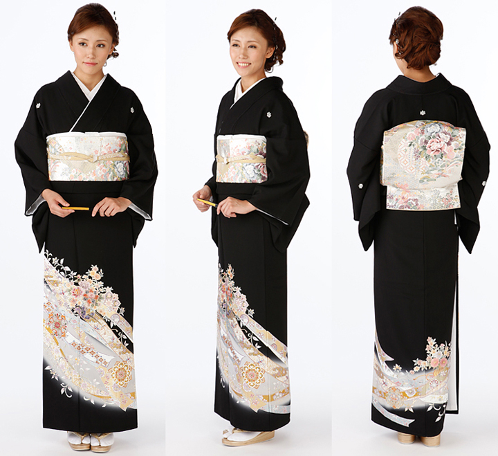 留袖並び画像