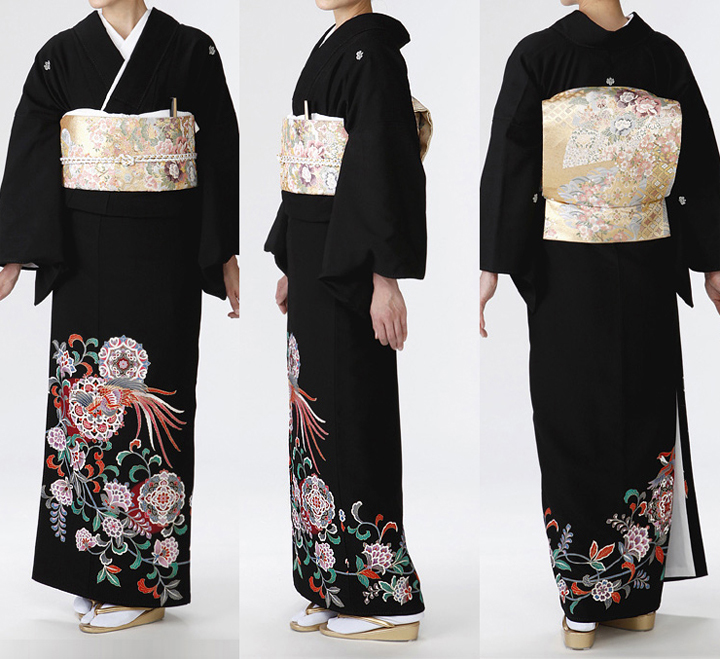 留袖並び画像