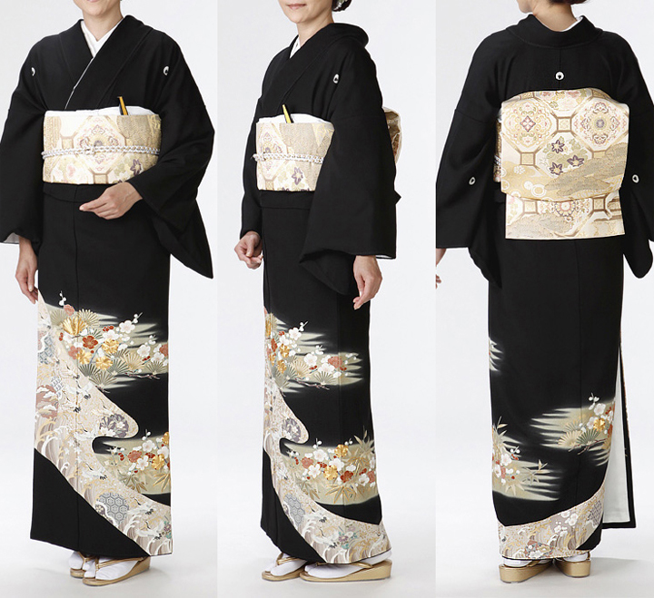 留袖並び画像